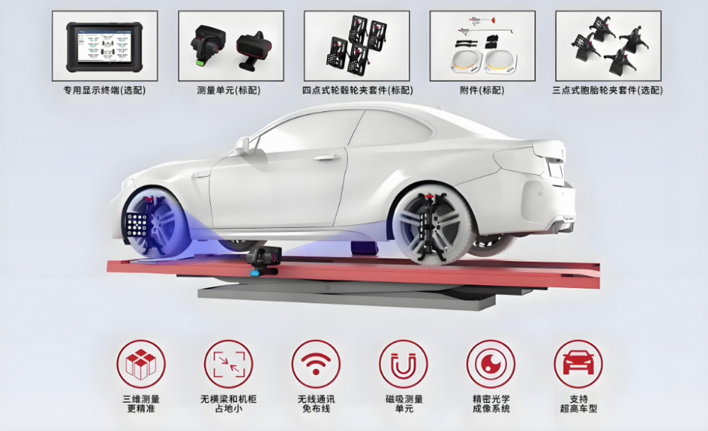  X - 613 无线 3D 四轮定位仪：汽修行业的革新利器 